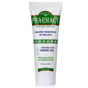 Охлаждащ крем гел за уморени крака с мента Forest Pharmacy – Rosa Impex